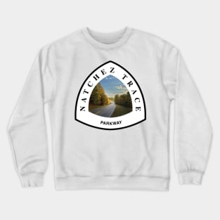 Natchez Trace Parkway trail marker Crewneck Sweatshirt